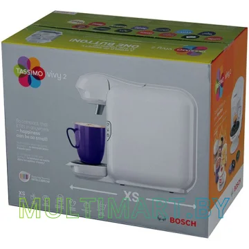 Капсульная кофеварка Bosch Tassimo Vivy II (белый) картинка 8